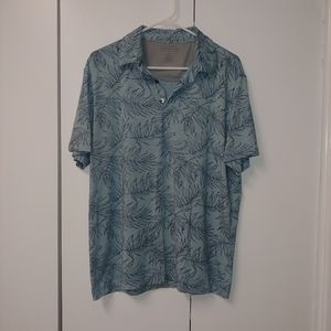 Like New Van Heusen Short Sleeve Polo Shirt, Sz L